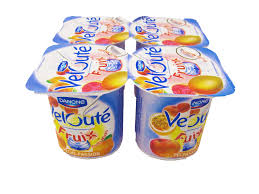 Veloute peche passion 4x125g danone